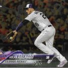 Nolan Arenado 2018 Topps Chrome Update #HMT65 Colorado Rockies Baseball Card