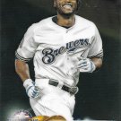 Lorenzo Cain 2018 Topps Chrome Update #HMT86 Milwaukee Brewers Baseball Card