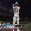 Bryce Harper 2018 Topps Chrome Update #HMT73 Washington Nationals Baseball Card