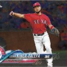 Isiah Kiner-Falefa 2018 Topps Chrome Update Rookie #HMT12 Texas Rangers Baseball Card
