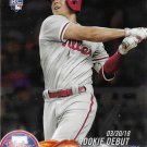 Scott Kingery 2018 Topps Chrome Update Rookie #HMT30 Philadelphia Phillies Baseball Card