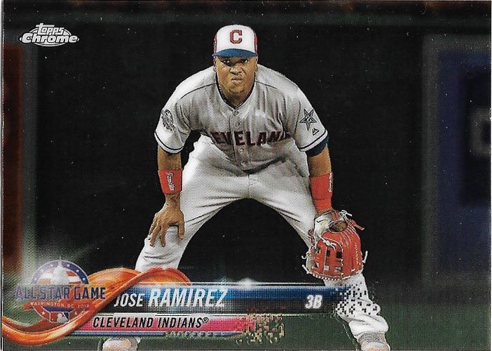 2018 Topps Archives Jose Ramirez Cleveland Indians Baseball Card HD phone  wallpaper