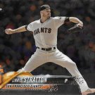 Chris Stratton 2018 Topps Chrome Update Rookie #HMT5 San Francisco Giants Baseball Card