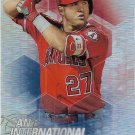 Mike Trout 2018 Topps Chrome International Affairs #IA-MT Los Angeles Angels Baseball Card