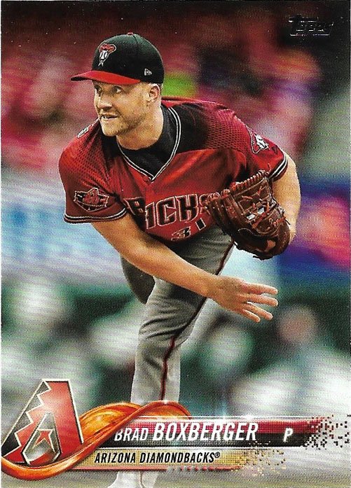 Brad Boxberger 2018 Topps Update #US16 Arizona Diamondbacks Baseball Card
