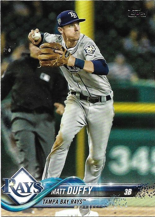 Matt Duffy 2018 Topps Update #US272 Tampa Bay Rays Baseball Card