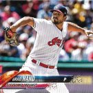 Brad Hand 2018 Topps Update #US232 Cleveland Indians Baseball Card