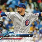 Jon Lester 2018 Topps Update #US30 Chicago Cubs Baseball Card