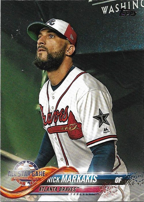 Nick Markakis 2018 Topps Update #US48 Atlanta Braves Baseball Card