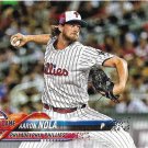 Aaron Nola 2018 Topps Update #US296 Philadelphia Phillies Baseball Card
