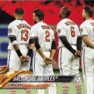 Baltimore Orioles 2018 Topps #292 Baseball Team Card