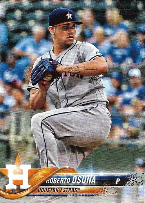 Roberto Osuna 2018 Topps Update #US203 Houston Astros Baseball Card