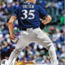 Brent Suter 2018 Topps Update #US291 Milwaukee Brewers Baseball Card