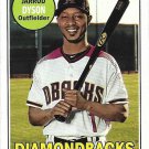 Jarrod Dyson 2018 Topps Heritage #598 Arizona DIamondbacks Baseball Card