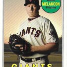 Mark Melancon 2018 Topps Heritage #553 San Francisco GIants Baseball Card