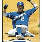 Alcides Escobar 2012 Topps #51 Kansas City Royals Baseball Card