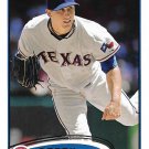 Derek Holland 2012 Topps #34 Texas Rangers Baseball Card