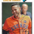 Carlos Correa 2018 Topps Archives #173 Houston Astros Baseball Card Carlos Correa 2018 Topps Archives #173 Houston Astros Baseball Card