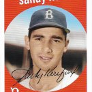 Sandy Koufax 2018 Topps Archives #25 Brooklyn Dodgers Baseball Card Sandy Koufax 2018 Topps Archives #25 Brooklyn Dodgers Baseball Card