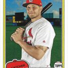 Yadier Molina 2018 Topps Archives #234 St. Louis Cardinals Baseball Card Yadier Molina 2018 Topps Archives #234 St. Louis Cardinals Baseball Card
