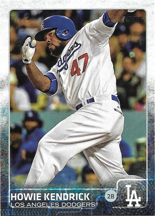 Howie Kendrick 2015 Topps Update #US309 Los Angeles Dodgers Baseball Card