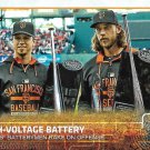 Buster Posey, Madison Bumgarner 2015 Topps Update #US21 San Francisco Giants Baseball Card
