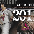 Albert Pujols 2015 Topps Highlight of the Year #H-89 St. Louis Cardinals Baseball Card