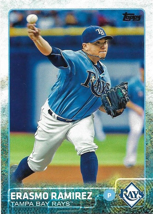 Erasmo Ramirez 2015 Topps Update #US19 Tampa Bay Rays Baseball Card
