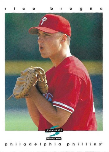 Rico Brogna 1997 Score #368 Philadelphia Phillies Baseball Card