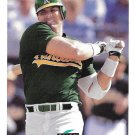 Jose Canseco 1997 Score #360 Oakland Athletics Baseball Card