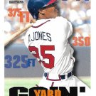Andruw Jones 1997 Score #500 Atlanta Braves Baseball Card