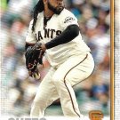 Johnny Cueto 2019 Topps #154 San Francisco Giants Baseball Card Johnny Cueto 2019 Topps #154 San Francisco Giants Baseball Card