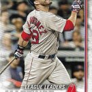 J.D. Martinez 2019 Topps #23 Boston Red Sox Baseball Card