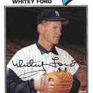 Whitey Ford 2018 Topps Archives #165 New York Yankees Baseball Card Whitey Ford 2018 Topps Archives #165 New York Yankees Baseball Card