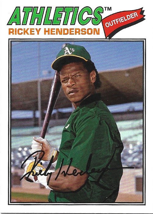 Baseball bat, used by Rickey Henderson, Oakland A's