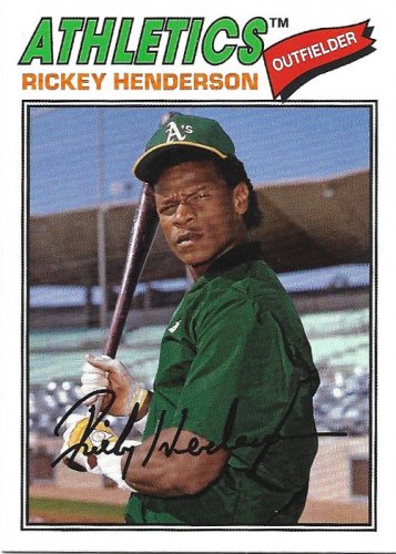 Rickey Henderson Poster