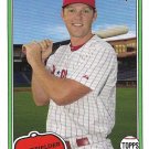 Rhys Hoskins 2018 Topps Archives Rookie #217 Philadelphia Phillies Baseball Card Rhys Hoskins 2018 Topps Archives Rookie #217 Philadelphia Phillies Baseball Card
