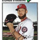 Stephen Strasburg 2018 Topps Archives #134 Washington Nationals Baseball Card