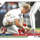Jeff Frye 1996 Score #405 Texas Rangers Baseball Card