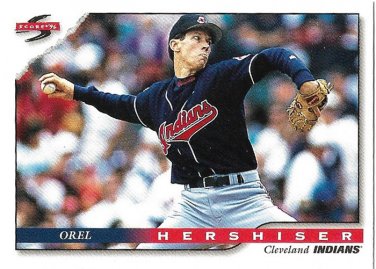 Orel Hershiser 1996 Score #96 Cleveland Indians Baseball Card