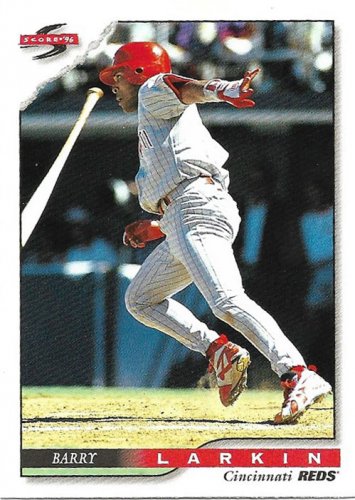 Barry Larkin 1996 Score #516 Cincinnati Reds Baseball Card