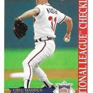 Greg Maddux 1996 Score #515 Atlanta Braves Baseball Card Greg Maddux 1996 Score #515 Atlanta Braves Baseball Card