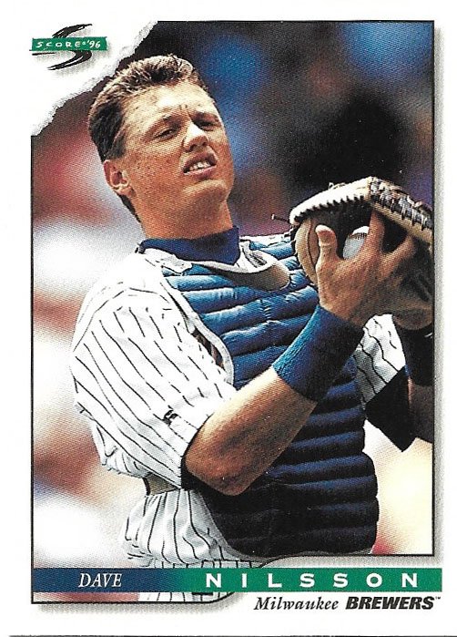 Joe Oliver 1996 Score #477 Milwaukee Brewers Baseball Card