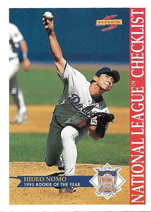 Hideo Nomo Rookie Card