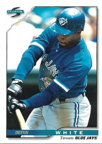 Devon White 1996 Score #28 Toronto Blue Jays Baseball Card