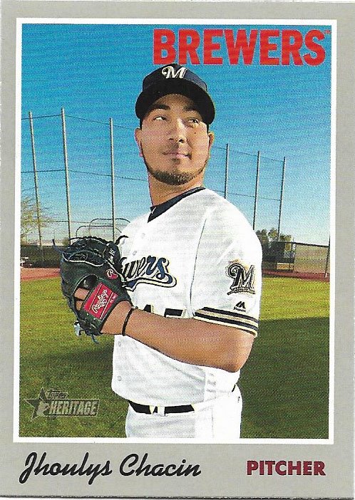  2019 Topps Heritage #56 Ranger Suarez/Enyel de los