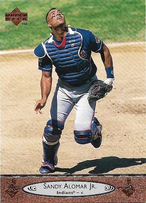 Sandy Alomar Jr 1996 Upper Deck #313 Cleveland Indians Baseball Card