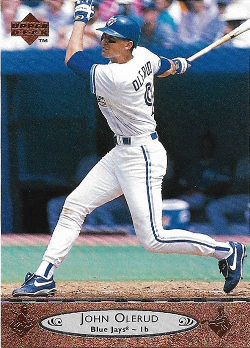 John Olerud 1996 Upper Deck #475 Toronto Blue Jays Baseball Card