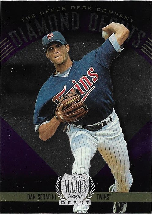 Dan Serafini 1996 Upper Deck Rookie #264 Minnesota Twins Baseball Card