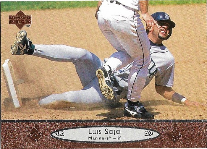 Luis Sojo 1996 Upper Deck #462 Seattle Mariners Baseball Card